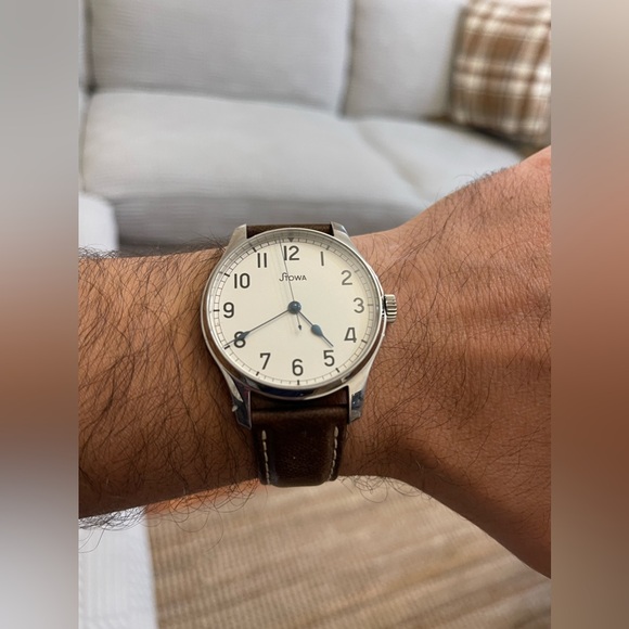 Stowa Marine Manual Handaufug 5atm Saphirglas 41mm Made in Germany - Picture 6 of 7